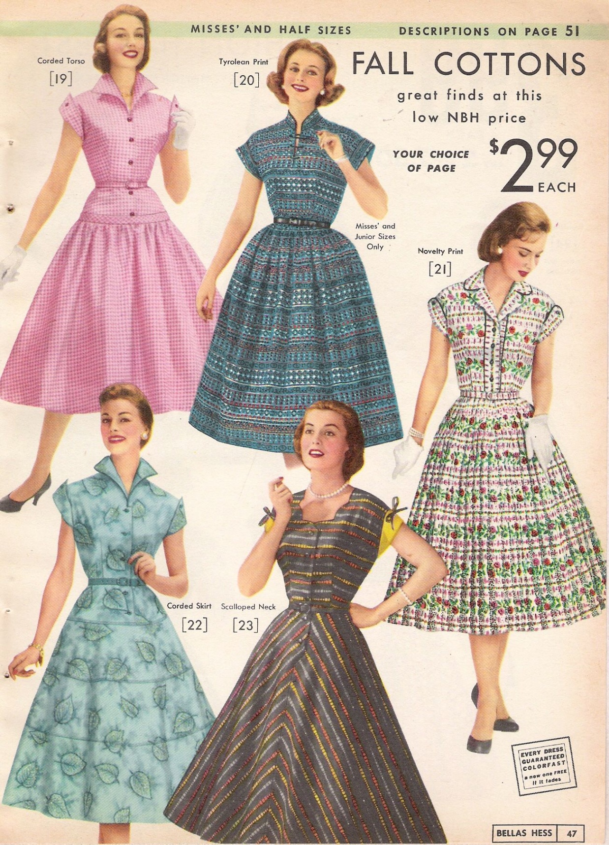 1950 fashion clothes Bulan 1 s housewife fashion - Recollections Blog